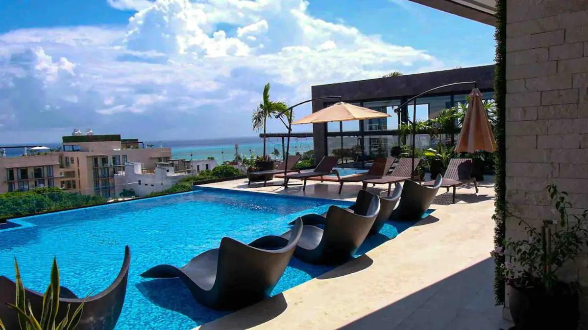 Stayon5A.Av.Penthouse With Privatepool Freeparking Playa del Carmen Extérieur photo