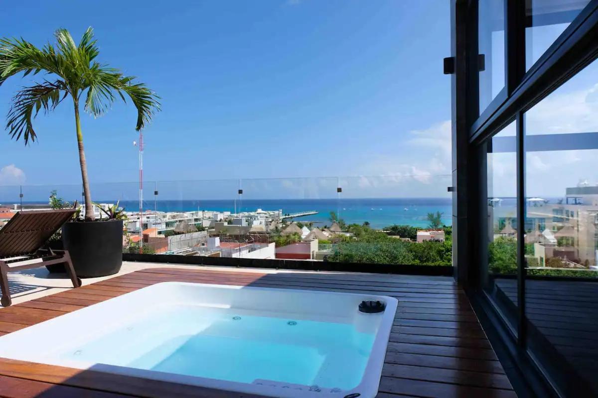 Stayon5A.Av.Penthouse With Privatepool Freeparking Playa del Carmen Extérieur photo